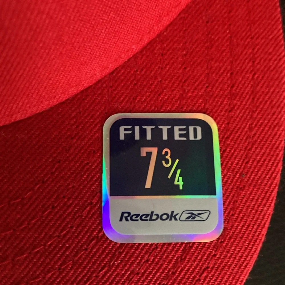 Reebok Red Toronto‎ Raptors Fitted Cap